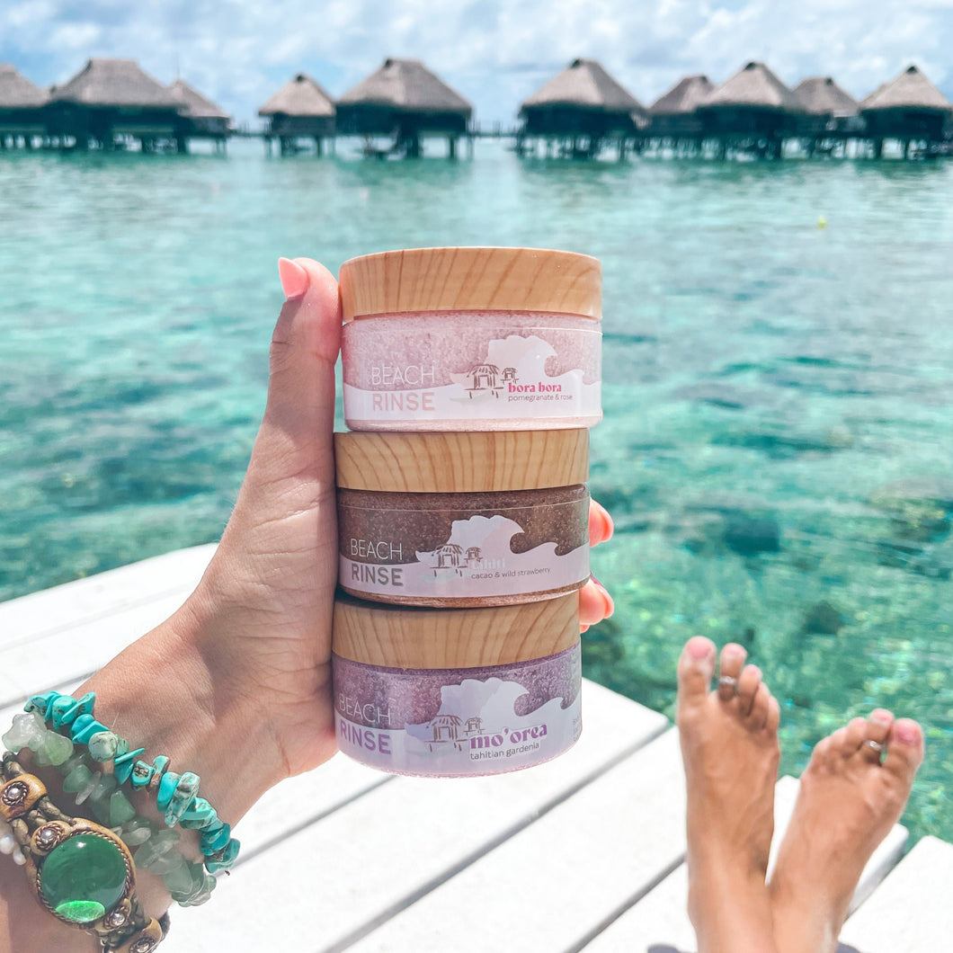 Tahitian Trio of Beach Rinse